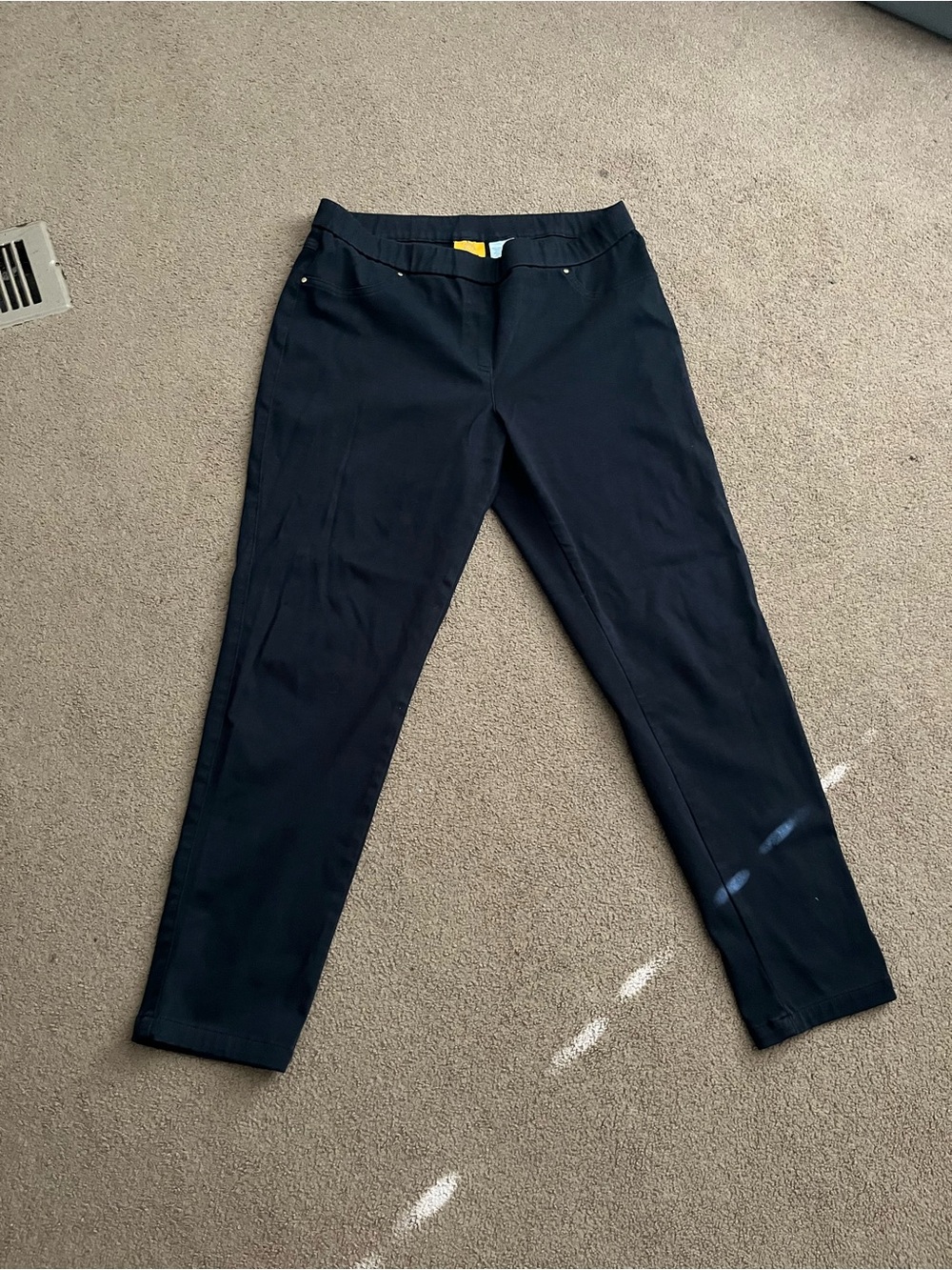 Ruby Rd. Black Skinny Ankle Pants